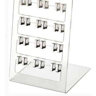 Σκουλαρίκια ατσάλινα τετράγωνα ασημί χρώμα Σκουλαρίκια ατσάλινα τετράγωνα ασημί χρώμα